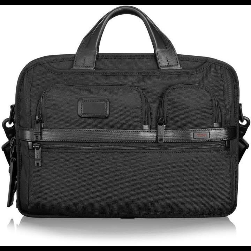 Tumi Alpha 2 Compact Laptop Brief Pack Gem